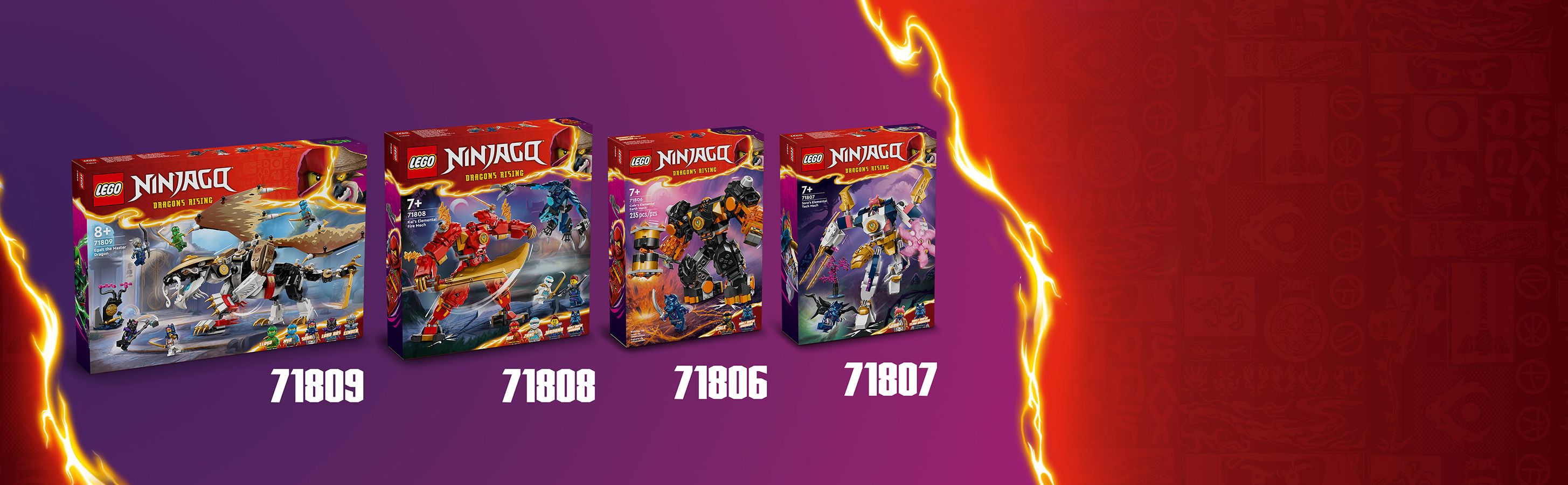 Zbierajte ďalšie stavebnice LEGO® NINJAGO®